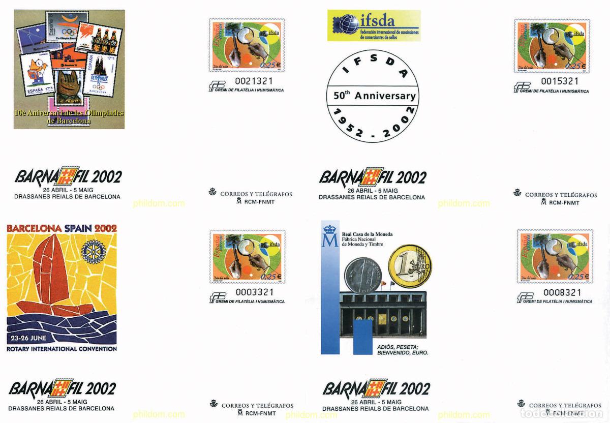 Sellos: 22863 MNH ESPA&Ntilde;A 2002 DIA DEL SELLO