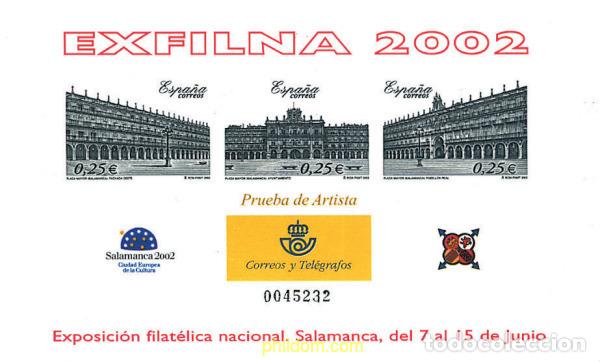 Sellos: 21855 MNH ESPA&Ntilde;A 2002 EXFILNA 2002. EXPOSICION FILATELICA NACIONAL