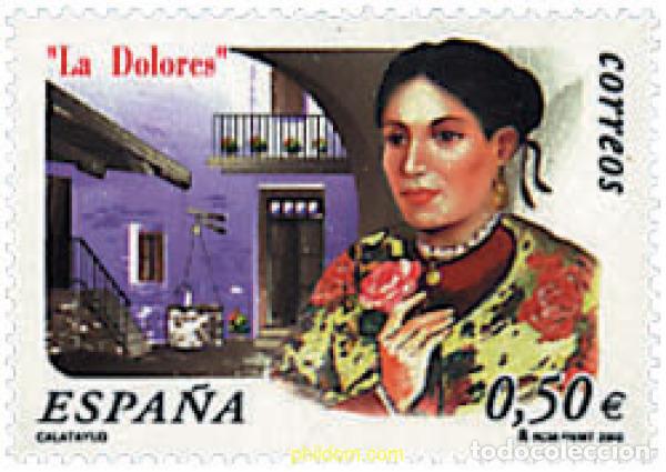 Sellos: 118305 MNH ESPA&Ntilde;A 2002 LA DOLORES