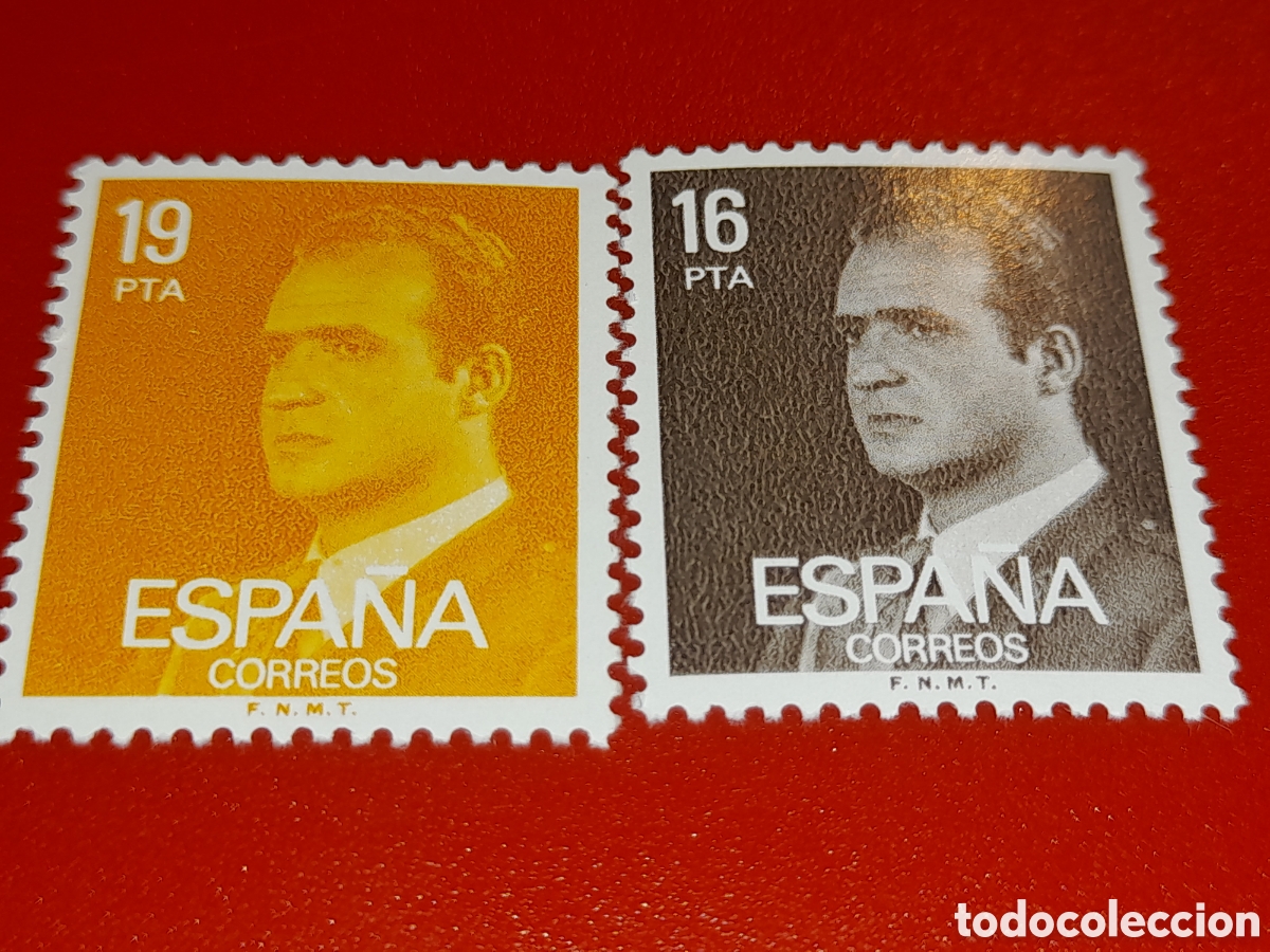 Francobolli: Sello Espa&ntilde;a nuevo 1980. S. B&aacute;sica. Rey Juan Carlos I. Monarqu&iacute;a. Historia.