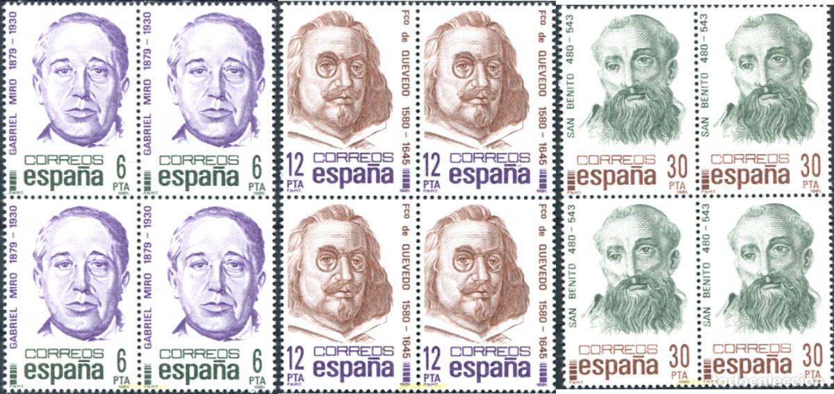 Francobolli: 323763 MNH ESPA&Ntilde;A 1981 CENTENARIOS