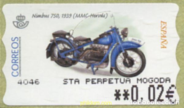 Sellos: 251699 MNH ESPA&Ntilde;A 2002 MOTO CLASICA