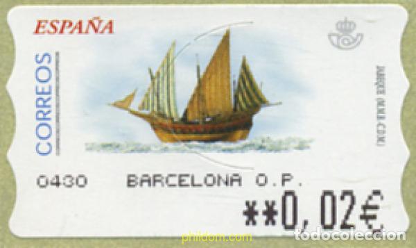 Sellos: 251704 MNH ESPA&Ntilde;A 2002 BARCOS