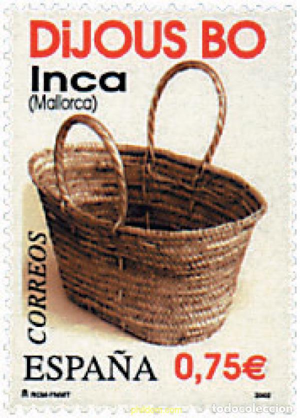 Sellos: 118403 MNH ESPA&Ntilde;A 2002 DIJOUS BO
