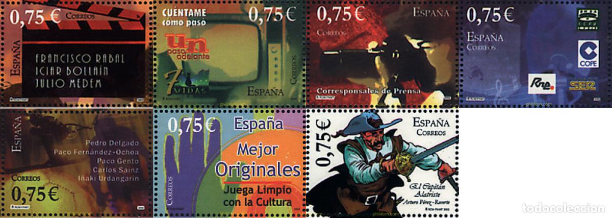 Sellos: 118501 MNH ESPA&Ntilde;A 2002 ESPA&Ntilde;A 2002. EXPOSICION FILATELICA INTERNACIONAL
