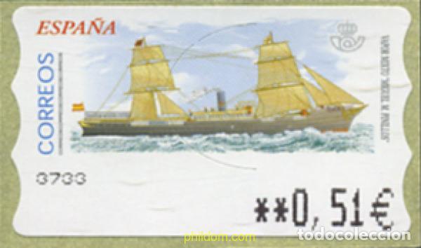 Sellos: 118469 MNH ESPA&Ntilde;A 2002 BARCOS