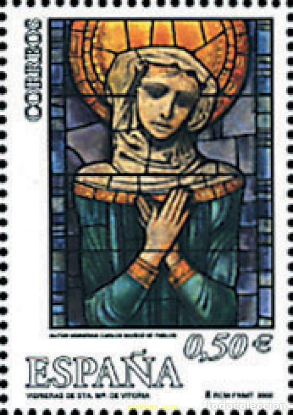 Sellos: 118500 MNH ESPA&Ntilde;A 2002 CATEDRAL DE VITORIA