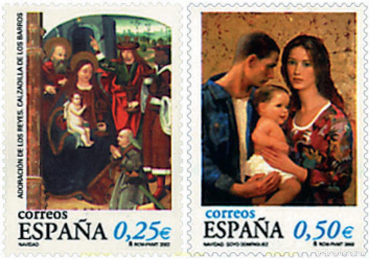 Sellos: 118450 MNH ESPA&Ntilde;A 2002 NAVIDAD