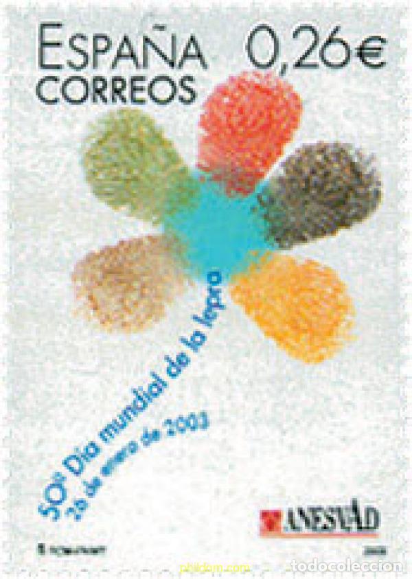 Stamps: 110752 MNH ESPA&Ntilde;A 2003 50 DIA MUNDIAL DE LA LEPRA