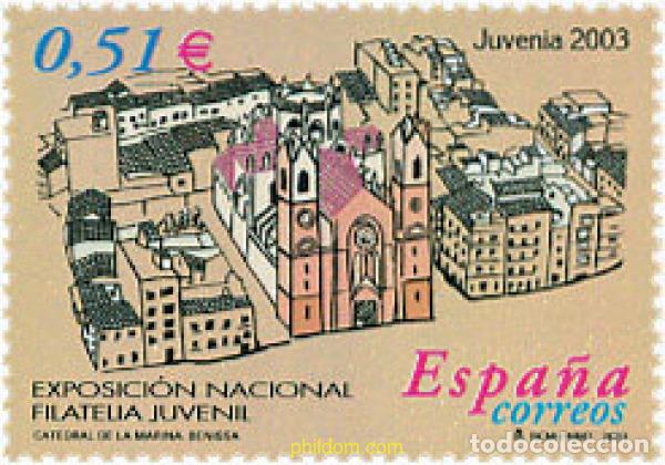 Stamps: 110763 MNH ESPA&Ntilde;A 2003 JUVENIA 2003. EXPOSICION NACIONAL DE FILATELIA JUVENIL