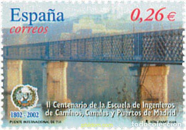Timbres: 110783 MNH ESPA&Ntilde;A 2003 2 CENTENARIO DE LA ESCUELA DE INGENIEROS DE CAMINOS, CANALES Y PUERTOS DE M
