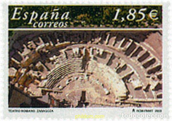 Timbres: 124710 MNH ESPA&Ntilde;A 2003 TEATRO ROMANO DE ZARAGOZA