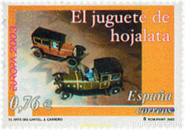 Timbres: 110815 MNH ESPA&Ntilde;A 2003 EUROPA CEPT. ARTE DEL CARTEL