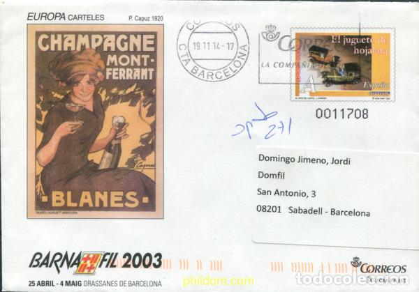 Timbres: 324256 USED ESPA&Ntilde;A 2003 EUROPA CEPT. ARTE DEL CARTEL