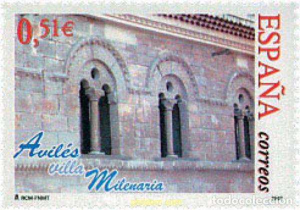 Sellos: 124708 MNH ESPA&Ntilde;A 2003 AVILES. VILLA MILENARIA