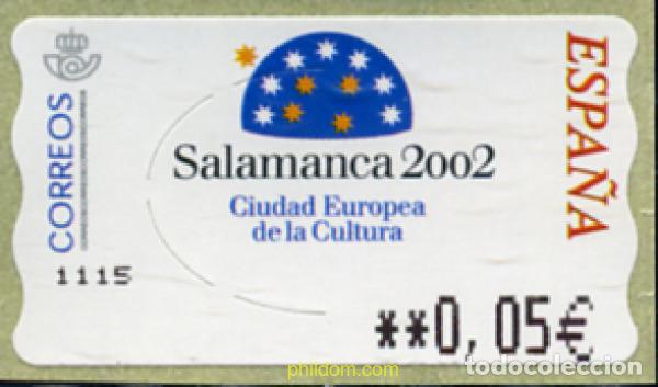 Sellos: 251516 MNH ESPA&Ntilde;A 2002 SALAMANCA 2002. CIUDAD EUROPEA DE LA CULTURA