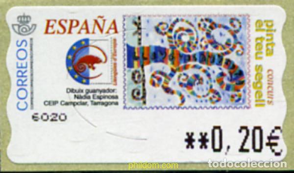 Sellos: 251518 MNH ESPA&Ntilde;A 2002 PINTA EL TEU SEGELL