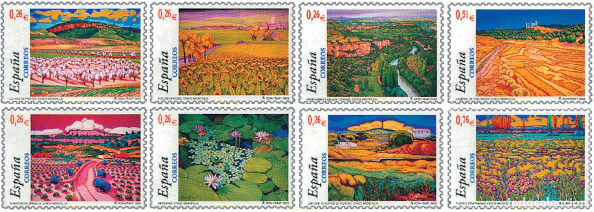 Sellos: 258114 MNH ESPA&Ntilde;A 2003 PAISAJES. CHICO MONTILLA