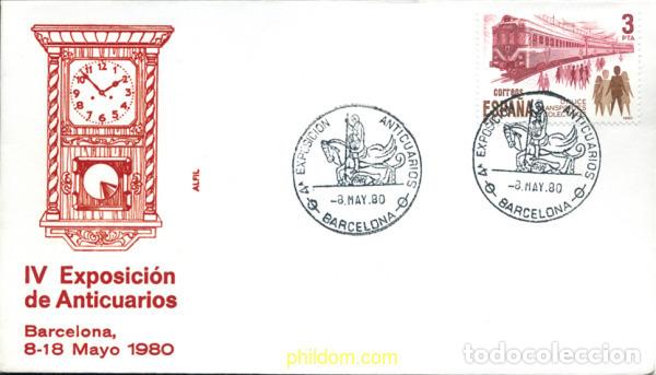 Francobolli: 244572 USED ESPA&Ntilde;A 1980 TRANSPORTES COLECTIVOS