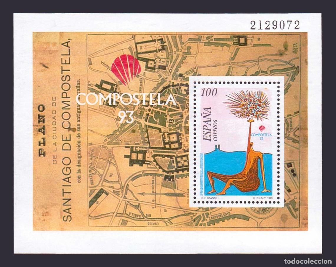 Sellos: HB Espa&ntilde;a, 1993 | Xacobeo '93 | Ed: 3258, Yv: B60, Mi: B54, SG: 3219 MNH **