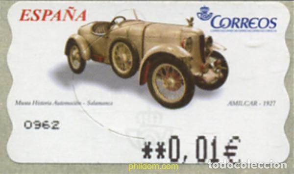 Francobolli: 251715 MNH ESPA&Ntilde;A 2003 COCHES ANTIGUOS