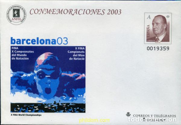 Francobolli: 323369 MNH ESPA&Ntilde;A 2003 BARCELONA 03. X FINA CAMPEONATOS DEL MUNDO DE NATACION