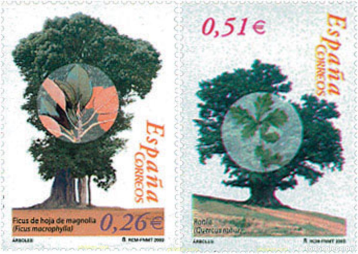 Sellos: 124762 MNH ESPA&Ntilde;A 2003 ARBOLES