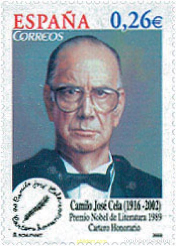 Sellos: 124768 MNH ESPA&Ntilde;A 2003 CAMILO JOSE CELA