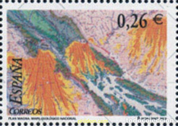 Sellos: 124775 MNH ESPA&Ntilde;A 2003 MAPA GEOLOGICO NACIONAL. PLAN MAGMA