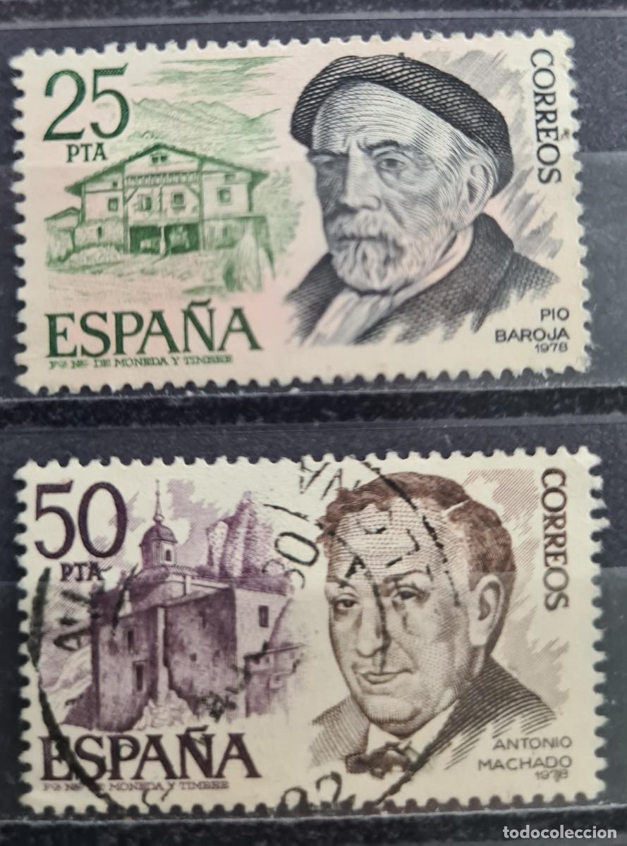 Briefmarken: Serie de sellos usados de Espa&ntilde;a 1978: Personalidades