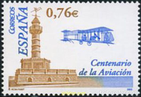 Sellos: 134689 MNH ESPA&Ntilde;A 2003 100 ANIVERSARIO DEL PRIMER VUELO DE LOS HERMANOS WRIGHT