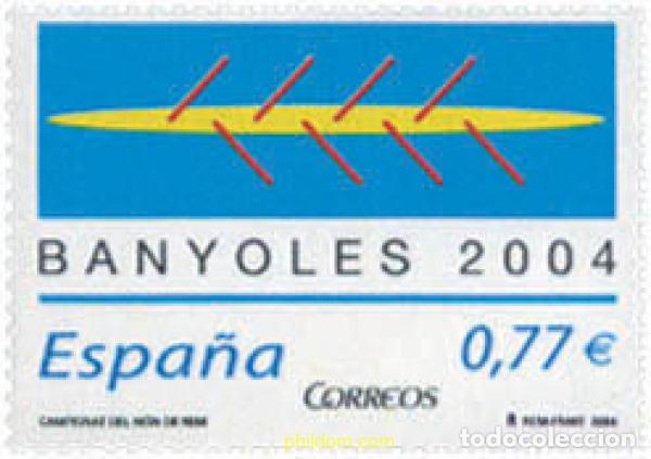 Sellos: 136722 MNH ESPA&Ntilde;A 2004 CAMPEONATO DEL MUNDO DE REMO. BANYOLES 2004
