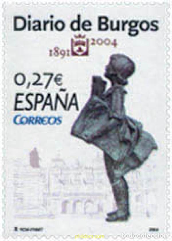 Sellos: 136746 MNH ESPA&Ntilde;A 2004 CENTENARIO DEL DIARIO DE BURGOS