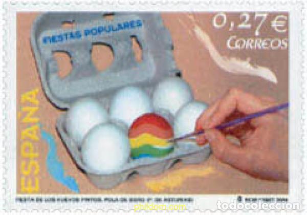 Timbres: 136753 MNH ESPA&Ntilde;A 2004 FIESTAS POPULARES