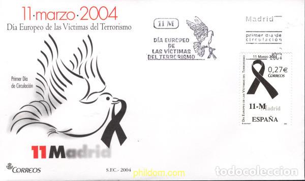 Timbres: 444080 MNH ESPA&Ntilde;A 2004 DIA EUROPEO DE LAS VICTIMAS DEL TERRORISMO