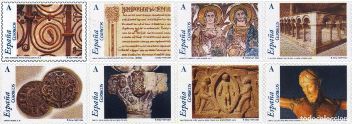 Timbres: 135555 MNH ESPA&Ntilde;A 2004 ROMANICO ARAGONES