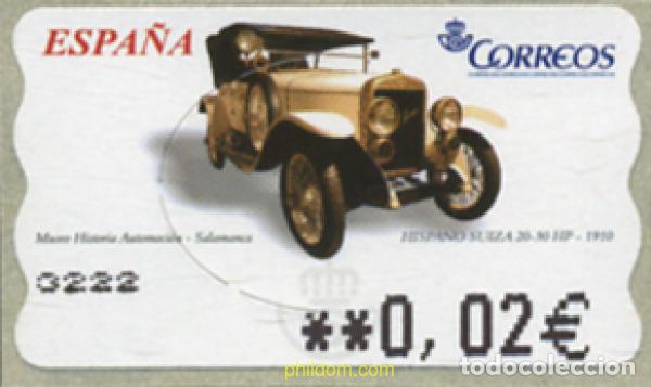 Sellos: 251808 MNH ESPA&Ntilde;A 2003 COCHES CLASICOS
