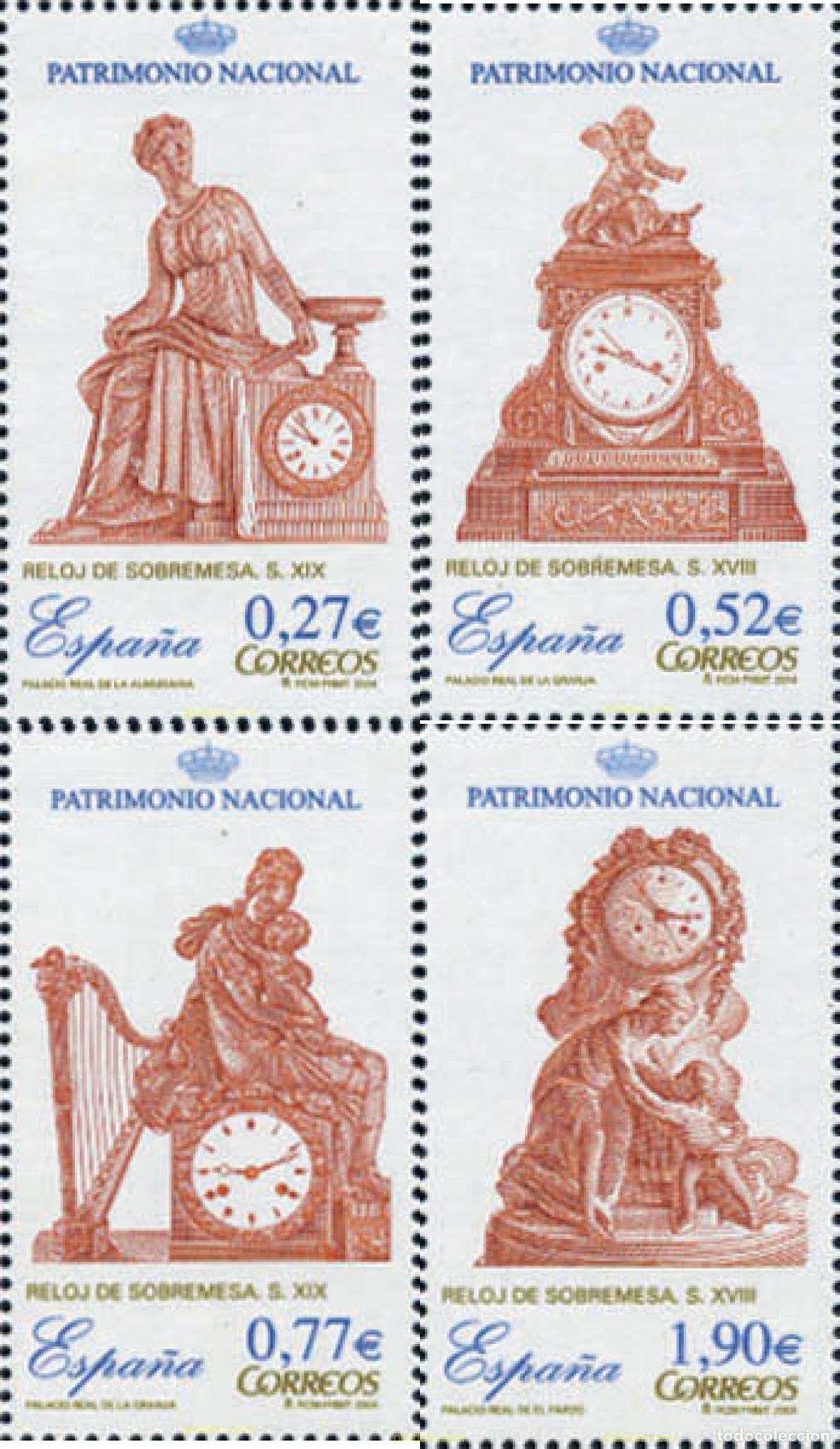 Sellos: 136741 MNH ESPA&Ntilde;A 2004 PATRIMONIO NACIONAL