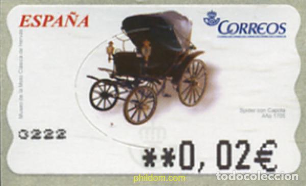 Sellos: 251811 MNH ESPA&Ntilde;A 2003 CARRUAJES ANTIGUOS