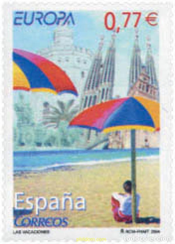 Sellos: 136763 MNH ESPA&Ntilde;A 2004 EUROPA CEPT. VACACIONES