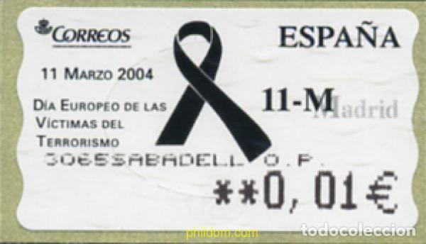 Sellos: 251915 MNH ESPA&Ntilde;A 2004 DIA EUROPEO DE LAS VICTIMAS DEL TERRORISMO
