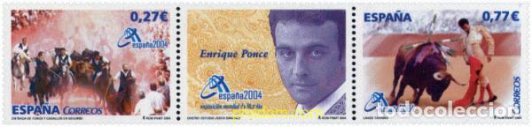 Sellos: 135652 MNH ESPA&Ntilde;A 2004 ESPA&Ntilde;A 2004. EXPOSICION FILATELICA INTERNACIONAL. FIESTAS POPULARES