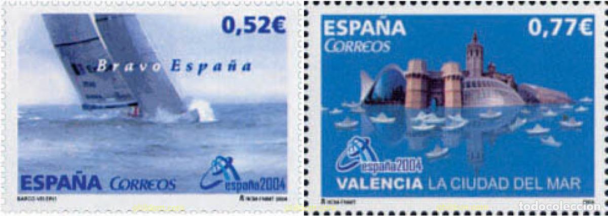Sellos: 135653 MNH ESPA&Ntilde;A 2004 ESPA&Ntilde;A 2004. EXPOSICION FILATELICA INTERNACIONAL. LA CIUDAD DEL MAR