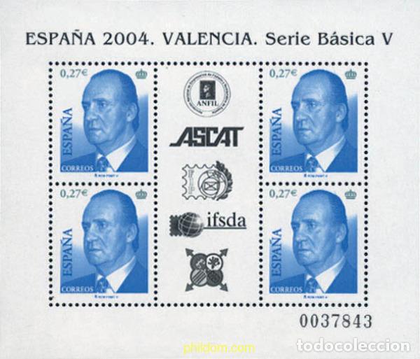 Sellos: 249765 MNH ESPA&Ntilde;A 2004 ESPA&Ntilde;A 2004. EXPOSICION FILATELICA INTERNACIONAL