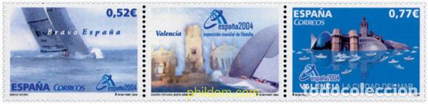 Sellos: 135655 MNH ESPA&Ntilde;A 2004 ESPA&Ntilde;A 2004. EXPOSICION FILATELICA INTERNACIONAL. LA CIUDAD DEL MAR