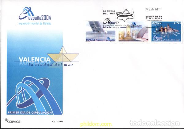 Sellos: 538088 MNH ESPA&Ntilde;A 2004 ESPA&Ntilde;A 2004. EXPOSICION FILATELICA INTERNACIONAL. LA CIUDAD DEL MAR