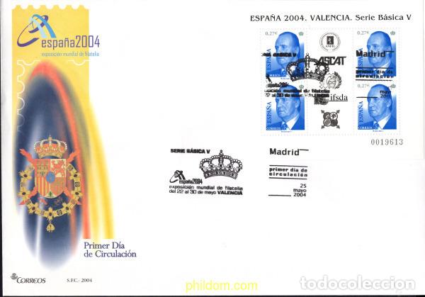Sellos: 444091 MNH ESPA&Ntilde;A 2004 ESPA&Ntilde;A 2004. EXPOSICION FILATELICA INTERNACIONAL