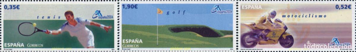 Sellos: 136014 MNH ESPA&Ntilde;A 2004 ESPA&Ntilde;A 2004. EXPOSICION FILATELICA INTERNACIONAL. DEPORTES