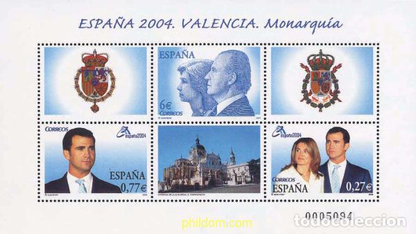 Sellos: 135909 MNH ESPA&Ntilde;A 2004 ESPA&Ntilde;A 2004. EXPOSICION FILATELICA INTERNACIONAL