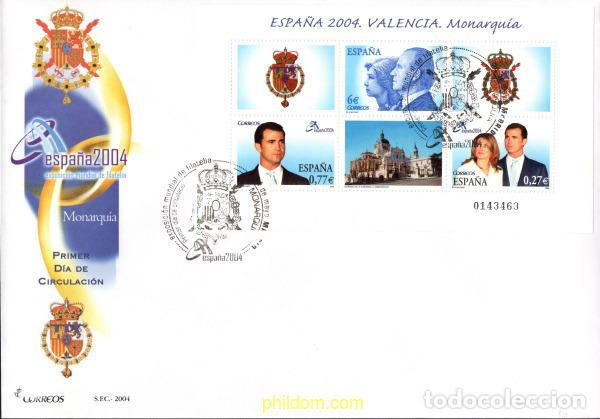 Sellos: 552905 MNH ESPA&Ntilde;A 2004 ESPA&Ntilde;A 2004. EXPOSICION FILATELICA INTERNACIONAL